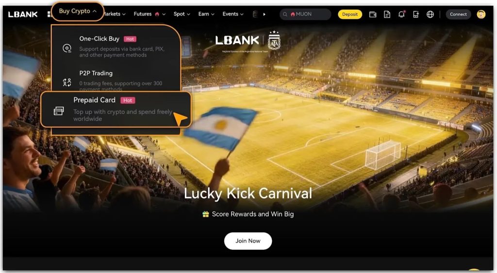 مرحله ۱ دریافت کارت اعتباری ال بانک از بخش Prepaid Card