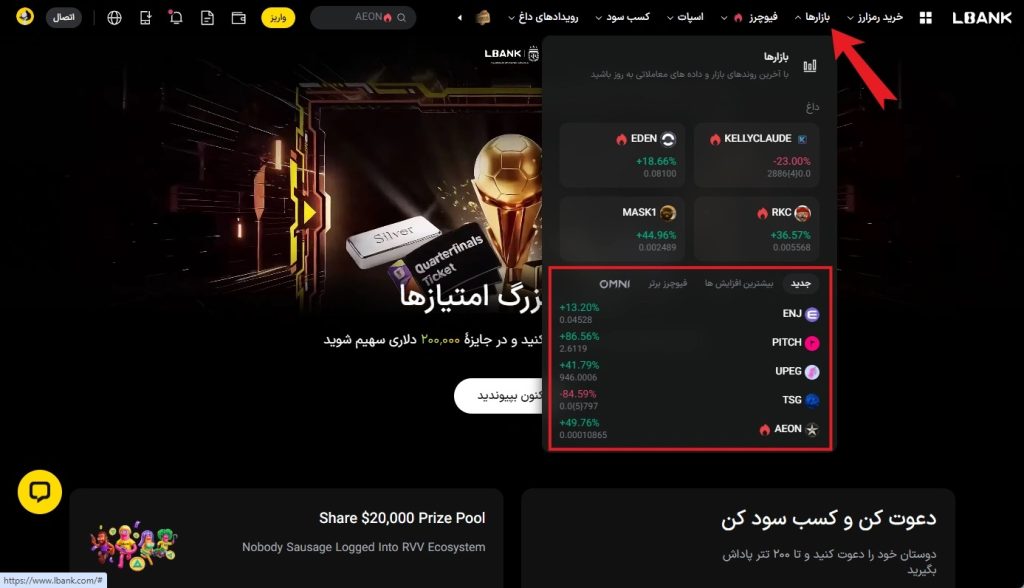 ۱. ورود به بازار و باز کردن نمودار