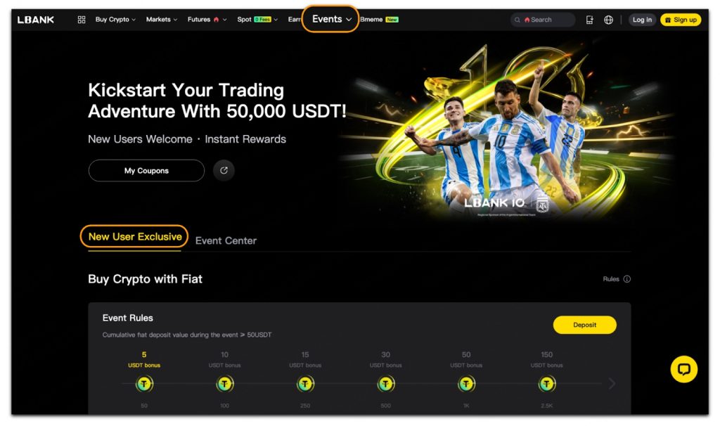 مسیر New User Discovery برای پاداشهای تکمیلی