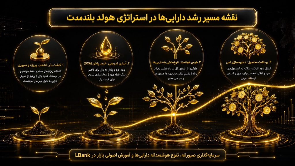 آیا کسب درآمد از ارز دیجیتال با هولد بلندمدت ممکن است؟