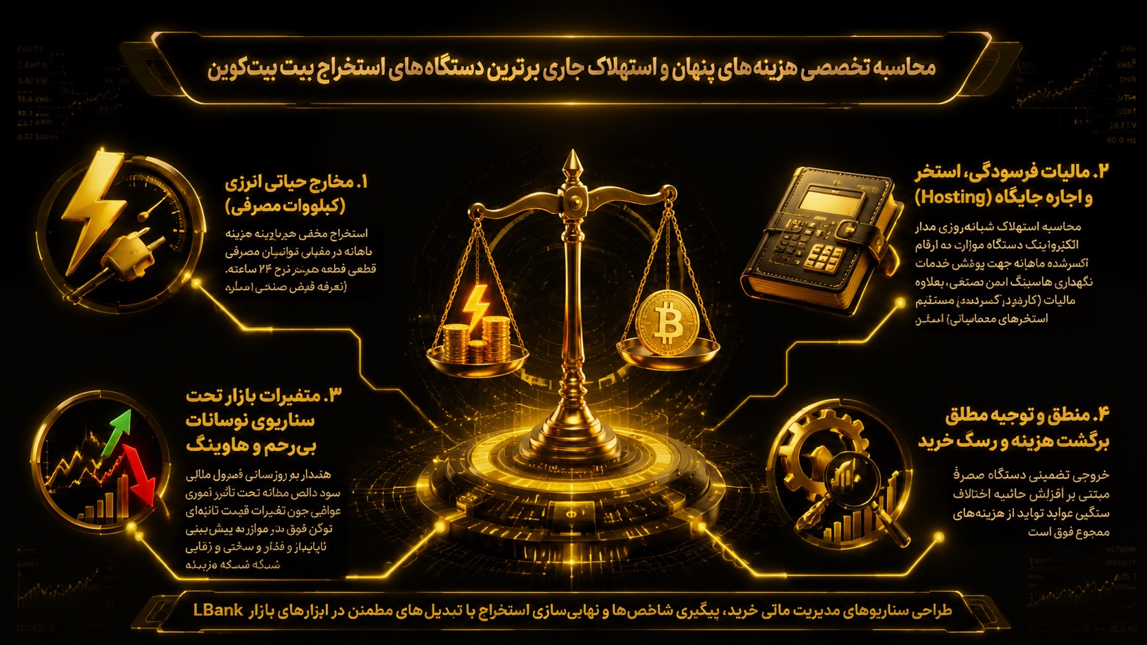هزینه بهترین دستگاه برای استخراج بیت کوین چگونه محاسبه می‌شود؟