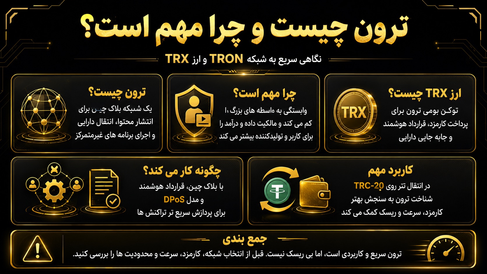 ارز دیجیتال ترون چیست؟