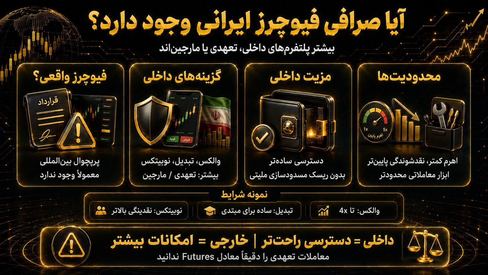 آیا صرافی فیوچرز ایرانی وجود دارد؟