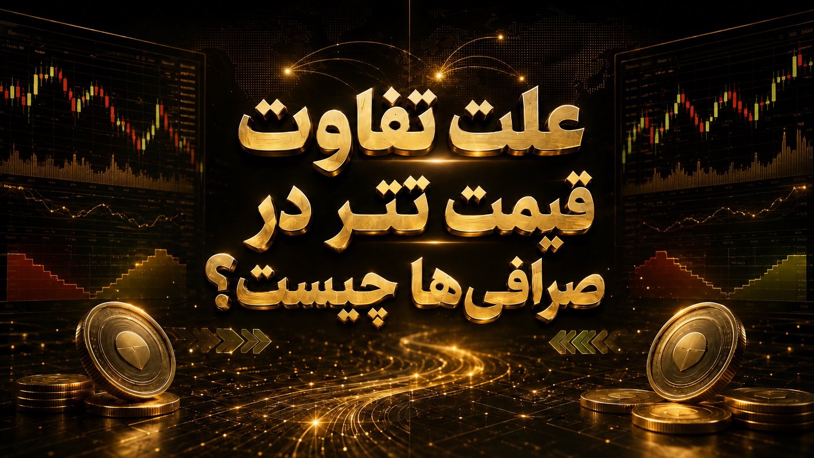 علت تفاوت قیمت تتر در صرافی ها