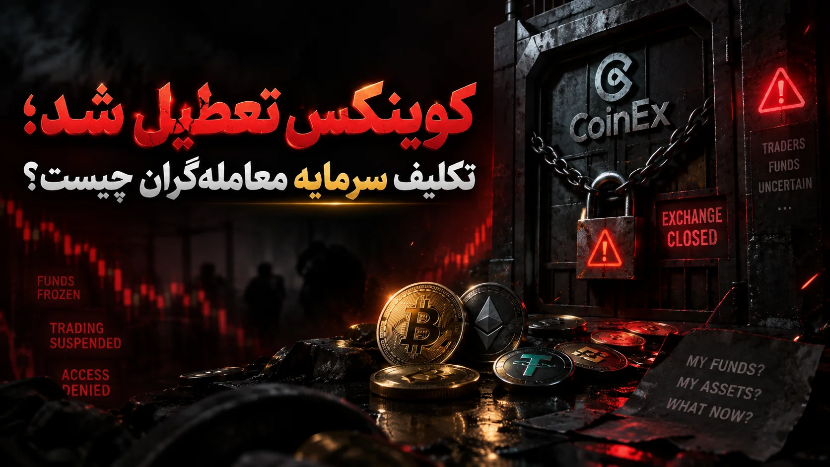 کوینکس تعطیل شد؛ تکلیف سرمایه معامله‌گران چیست؟