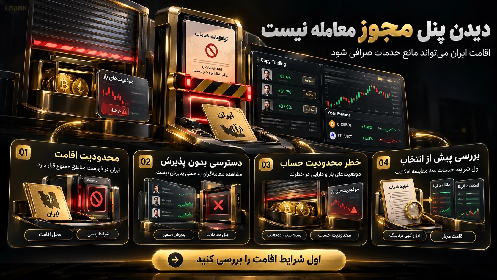 بررسی بهترین صرافی‌های کپی تریدینگ برای ایرانیان