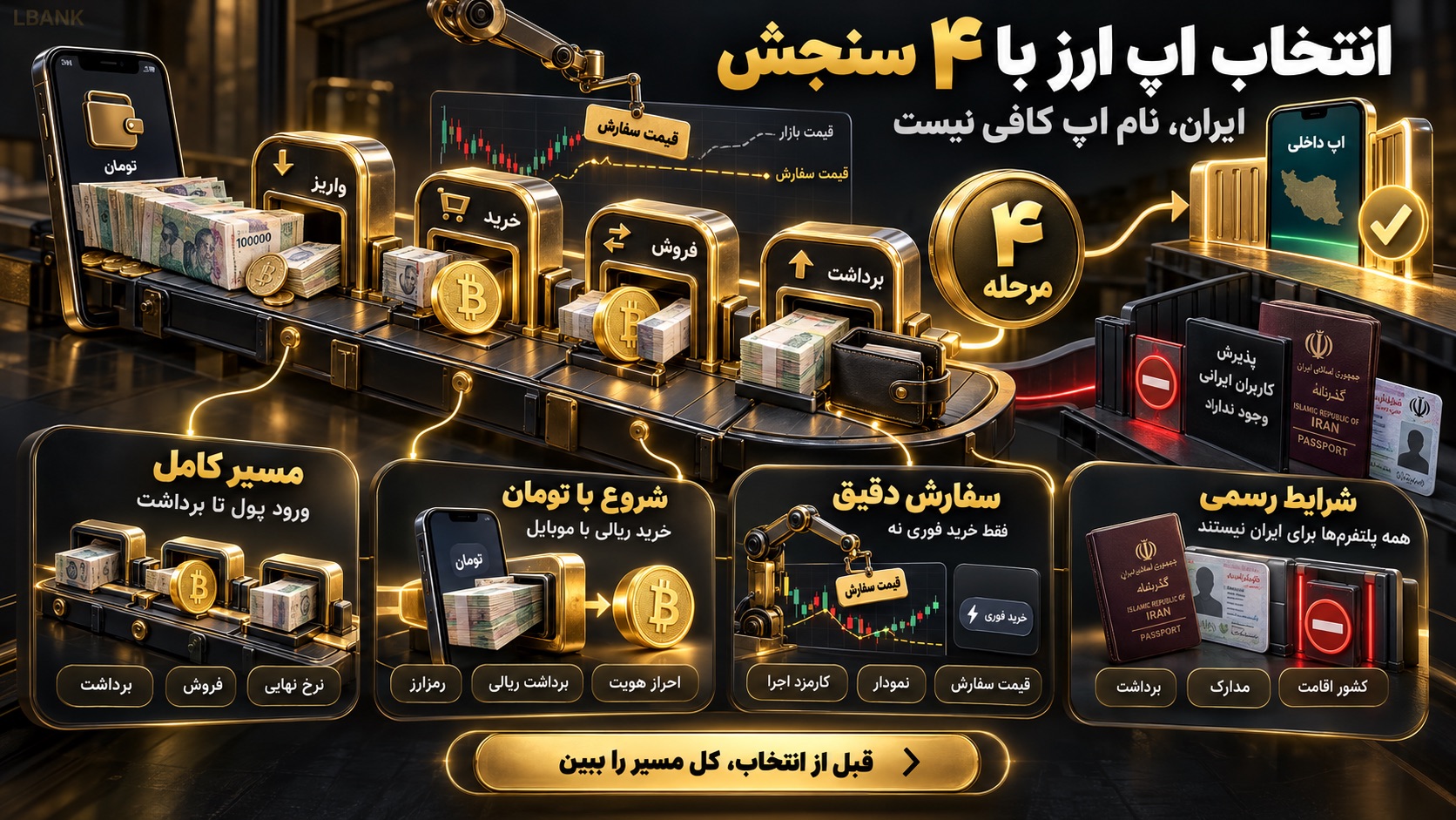بهترین اپلیکیشن خرید و فروش ارز دیجیتال در یک نگاه