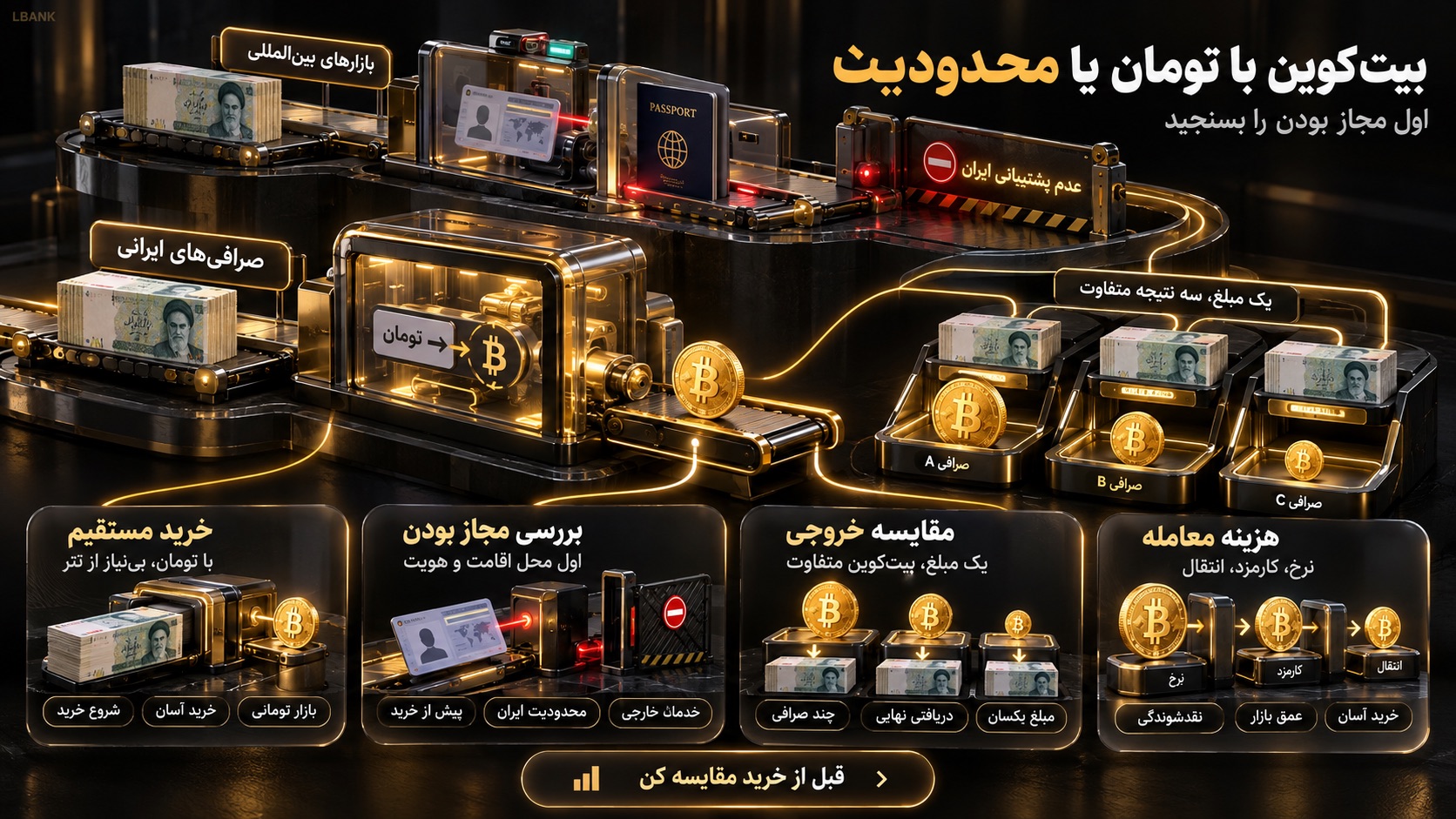 بهترین صرافی برای خرید بیت کوین کدام است؟