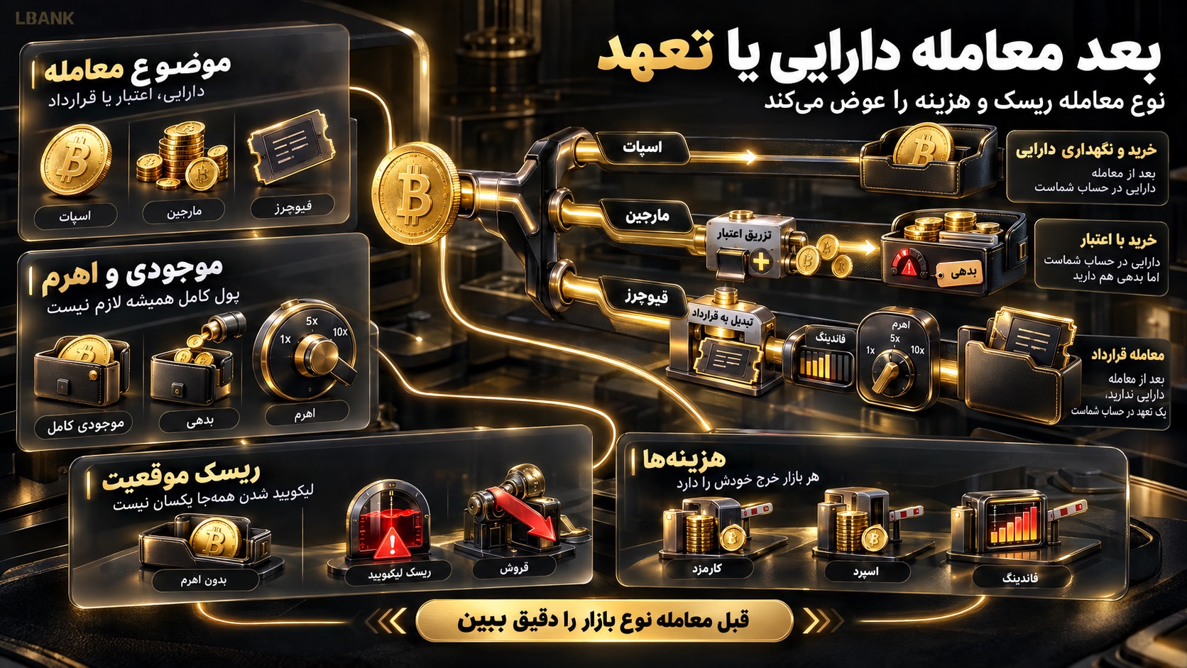 تفاوت اسپات، فیوچرز و معاملات تعهدی چیست؟